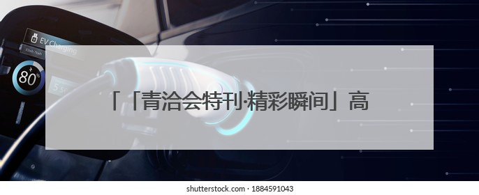 「青洽会特刊·精彩瞬间」高原心跳 在开放合作中澎湃