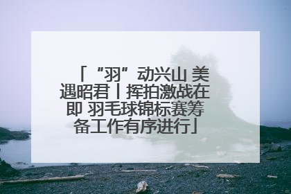 “羽”动兴山 美遇昭君丨挥拍激战在即 羽毛球锦标赛筹备工作有序进行