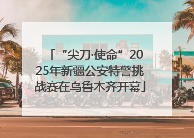 “尖刀·使命”2025年新疆公安特警挑战赛在乌鲁木齐开幕