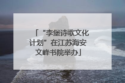 “李堡诗歌文化计划”在江苏海安文峰书院举办