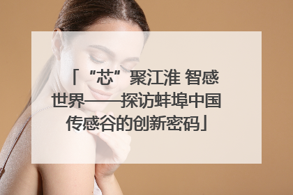 “芯”聚江淮 智感世界——探访蚌埠中国传感谷的创新密码