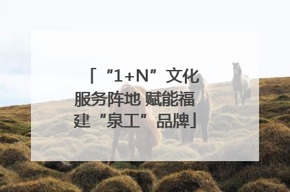 “1+N”文化服务阵地 赋能福建“泉工”品牌