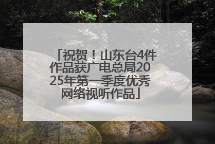 祝贺！山东台4件作品获广电总局2025年第一季度优秀网络视听作品