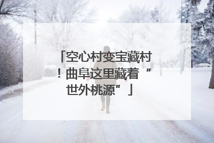 空心村变宝藏村！曲阜这里藏着“世外桃源”