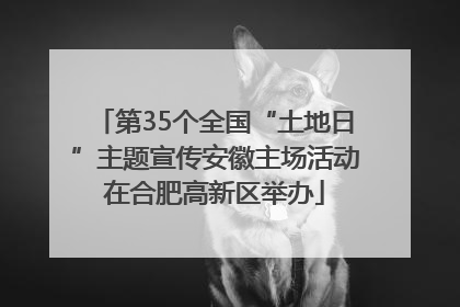 第35个全国“土地日”主题宣传安徽主场活动在合肥高新区举办