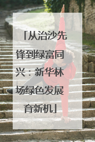 从治沙先锋到绿富同兴：新华林场绿色发展育新机