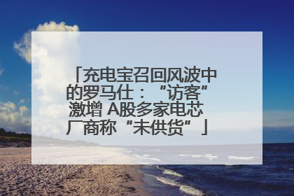 充电宝召回风波中的罗马仕：“访客”激增 A股多家电芯厂商称“未供货”
