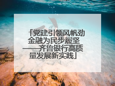 党建引领风帆劲 金融为民步履坚——齐鲁银行高质量发展新实践