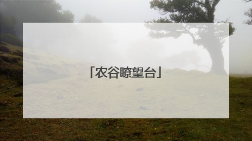 农谷瞭望台