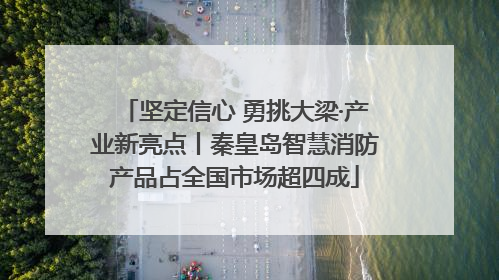 坚定信心 勇挑大梁·产业新亮点丨秦皇岛智慧消防产品占全国市场超四成