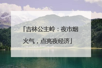 吉林公主岭：夜市烟火气，点亮夜经济