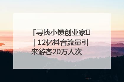 寻找小镇创业家㊱｜12亿抖音流量引来游客20万人次 “襄阳许三多”爆改家乡打造网红村
