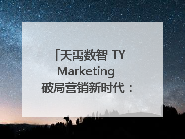 天禹数智 TY Marketing 破局营销新时代：智能体赋能与人才培育双轮驱动