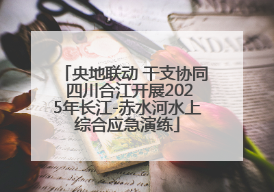 央地联动 干支协同 四川合江开展2025年长江-赤水河水上综合应急演练