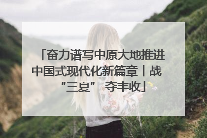 奋力谱写中原大地推进中国式现代化新篇章丨战“三夏” 夺丰收