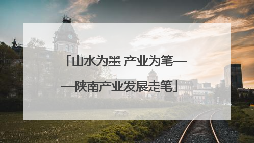 山水为墨 产业为笔——陕南产业发展走笔