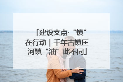 建设支点·“镇”在行动｜千年古镇匡河镇“油”此不同
