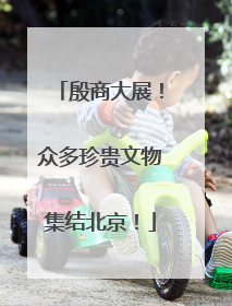殷商大展！众多珍贵文物集结北京！