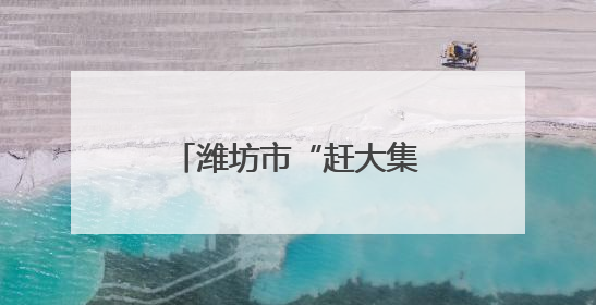 潍坊市“赶大集 送岗位” 现场招聘圆满落幕
