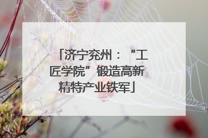 济宁兖州：“工匠学院”锻造高新精特产业铁军