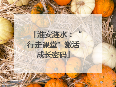 淮安涟水：“行走课堂”激活成长密码