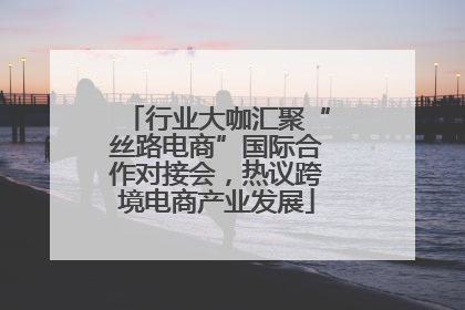 行业大咖汇聚“丝路电商”国际合作对接会，热议跨境电商产业发展
