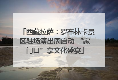西藏拉萨：罗布林卡景区驻场演出周启动 “家门口”享文化盛宴