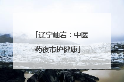 辽宁岫岩：中医药夜市护健康