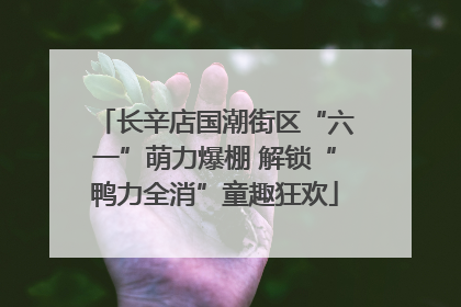 长辛店国潮街区“六一”萌力爆棚 解锁“鸭力全消”童趣狂欢