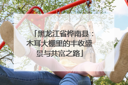 黑龙江省桦南县：木耳大棚里的丰收盛景与共富之路