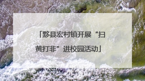 黟县宏村镇开展“扫黄打非”进校园活动