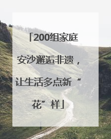 200组家庭安沙邂逅非遗，让生活多点新“花”样