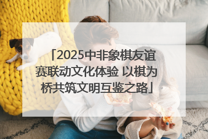 2025中非象棋友谊赛联动文化体验 以棋为桥共筑文明互鉴之路