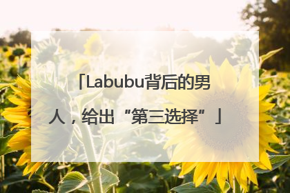 Labubu背后的男人，给出“第三选择”